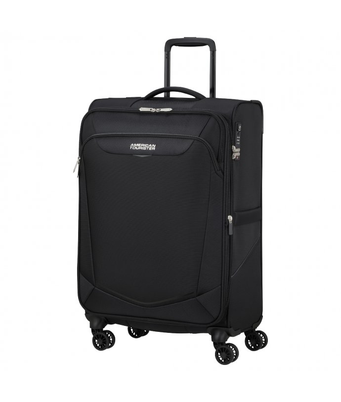 Látkový kufr American Tourister Summerride Spinner M EXP TSA