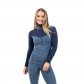 Dámské technické triko s merino vlnou Bergans Inner:Dual Half Zip