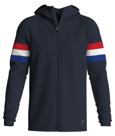 Pánská merino mikina s kapucí We Norwegians Ski Hoodie