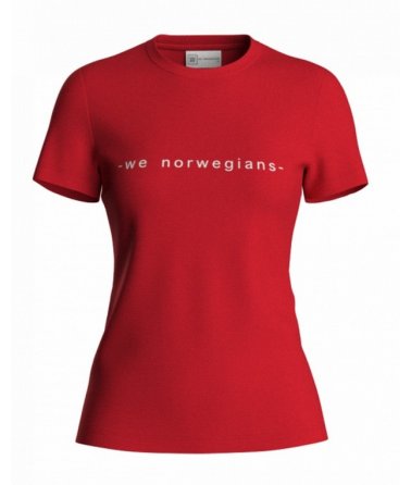 Dámské Merino tričko s krátkým rukávem Lindesnes We Norwegians