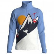 Pánský merino svetr se stojáčkem na zip We Norwegians AfterSki