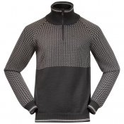 Pánský vlněný svetr se stojáčkem na zip Bergans Alvdal