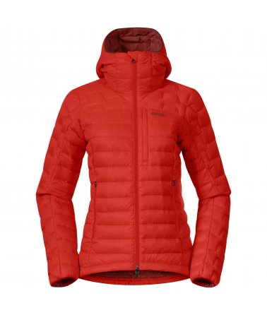 Dámská péřová bunda lehká s kapucí ​​​​​​​Bergans Magma Light