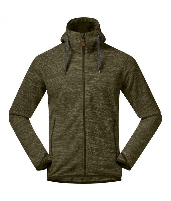 Pánská fleece mikina s kapucí Bergans Hareid Fleece Jacket