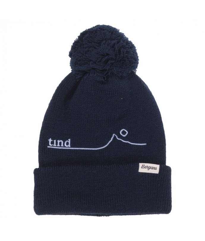 Teplá vlněná čepice Bergans Tind PowPow Pom Wool