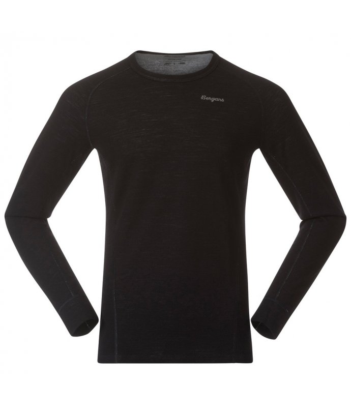 Pánské technické triko s merino vlnou Bergans Inner:Dual Long Sleeve