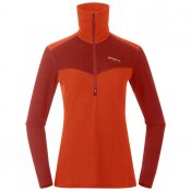 Dámské technické triko s merino vlnou Bergans Inner:Dual Half Zip