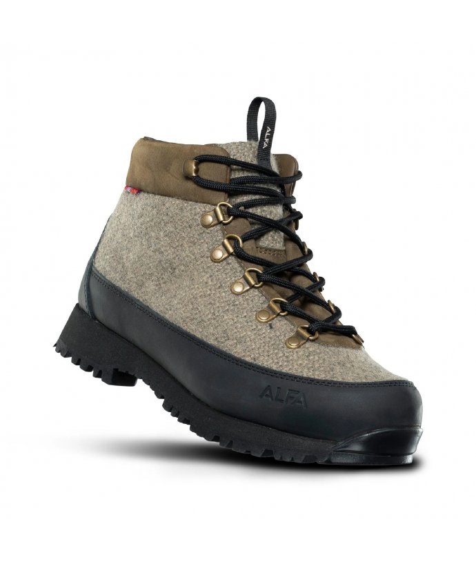 Pánské hřejivé vlněné boty s Vibram® Alfa Stad