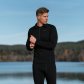 Pánské technické triko s merino vlnou Bergans Inner:Dual Half Zip