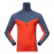 Pánské technické triko s merino vlnou Bergans Inner:Dual Half Zip