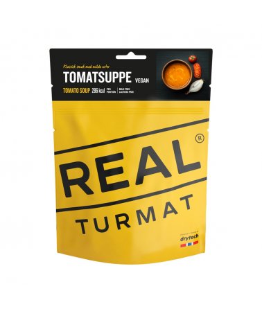 Real Turmat - Rajčatová polévka (vegan)
