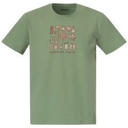 Pánské bavlněné tričko s krátkým rukávem Bergans Graphic