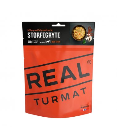 Real Turmat - Hovězí na houbách s rýží