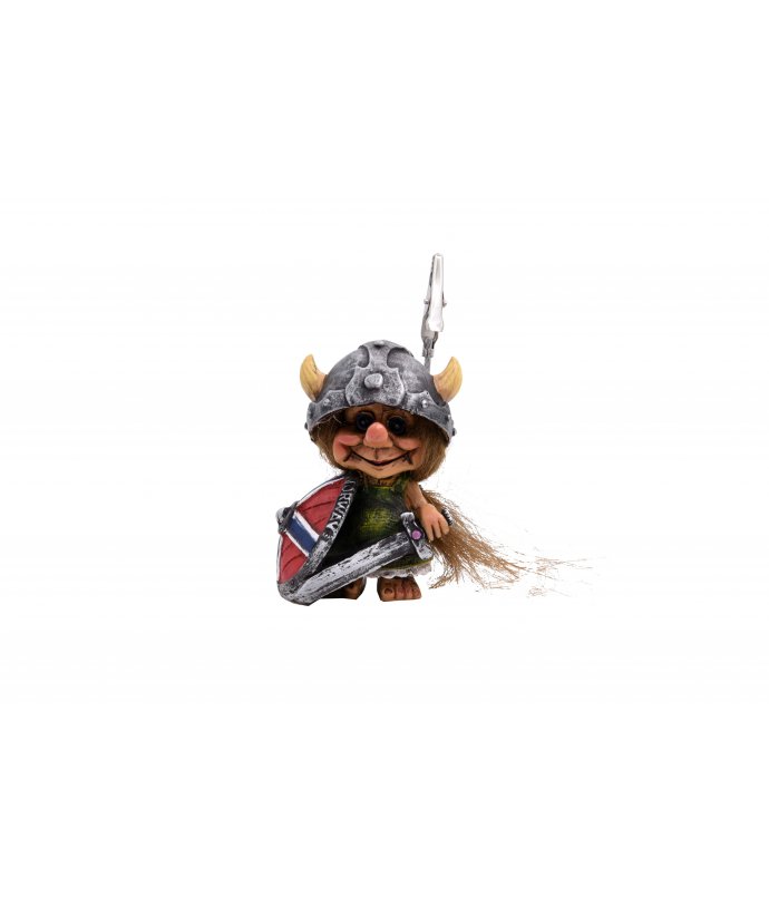 Vikingský troll se štítem