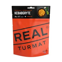 Real Turmat - Kebab s kuřecím masem a rýží
