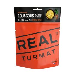 Real Turmat - Kuskus s čočkou a špenátem 121 g