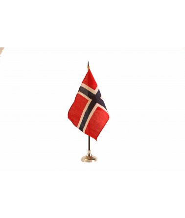 Norská vlajka se stojánkem
