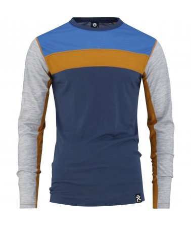 Pánské vlněné funkční triko s dlouhým rukávem BULA Retro Wool Crew