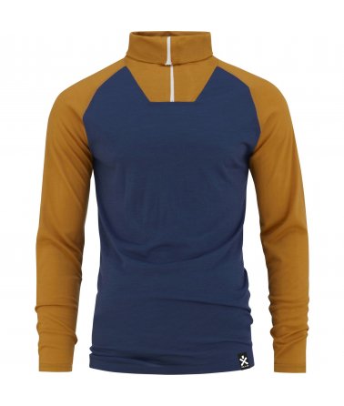Pánské Merino triko s rolákem Bula Retro Wool Hz
