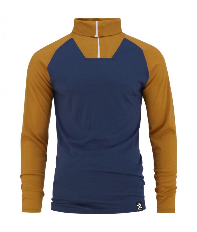 Pánské Merino triko s rolákem Bula Retro Wool Hz