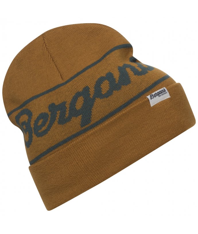 Zimní čepice z technického materiálu Bergans Logo Beanie