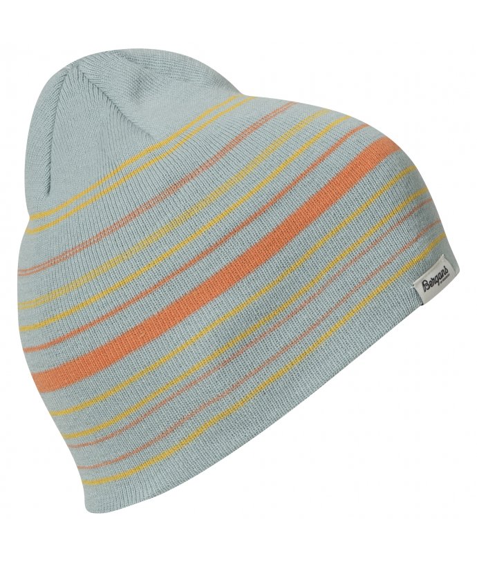 Dětská pletená čepice Bergans Striped Youth Beanie