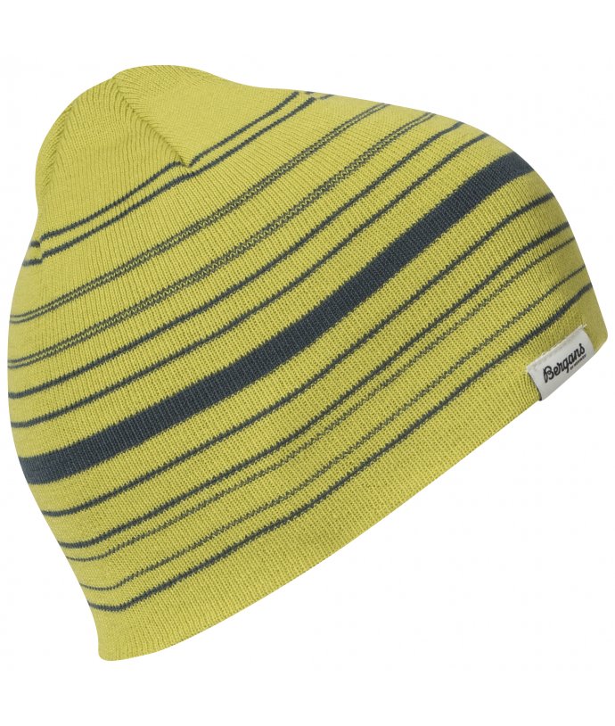 Dětská pletená čepice Bergans Striped Youth Beanie