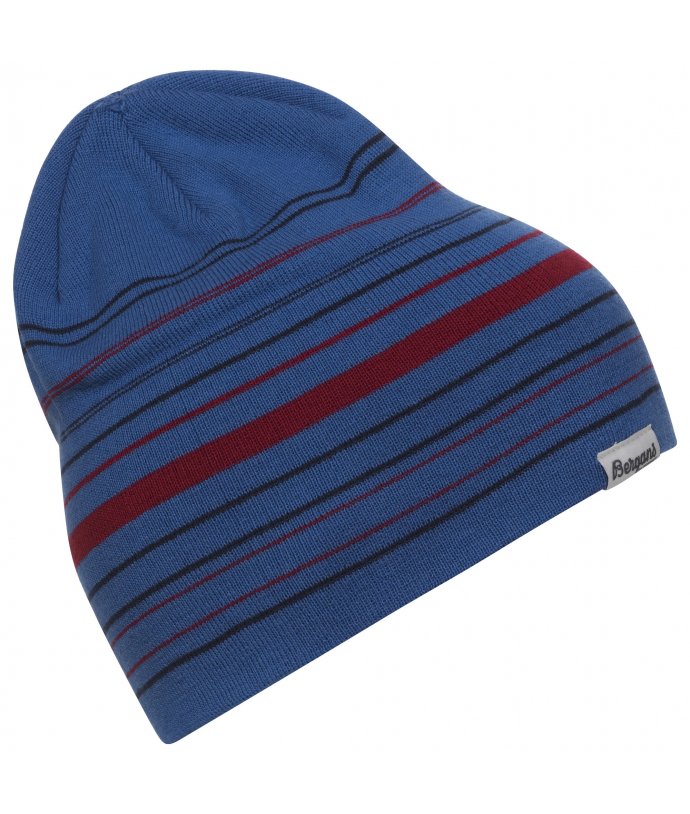 Vlněná čepice Bergans Striped Beanie