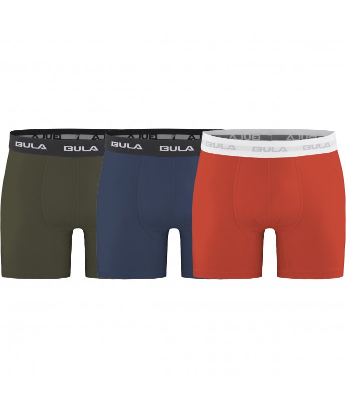 Pánské bavlněné boxerky 3 ks Bula