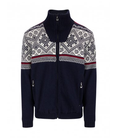 Pánský větruvzdorný propínací svetr Dale of Norway Hardanger Weatherproof