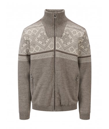Pánský větruvzdorný propínací svetr Dale of Norway Hardanger Weatherproof