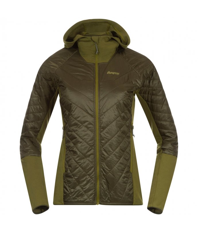 Dámská izolační hybridní bunda Bergans Cecilie Light Insulated Hybrid Jkt