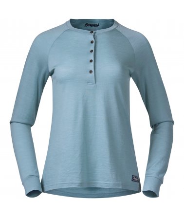 Dámské Merino triko s dlouhým rukávem Bergans Lysebu Wool W Henley