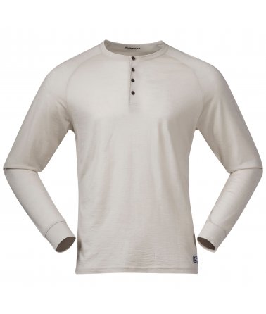Pánské Merino triko s dlouhým rukávem Bergans Lysebu Wool Henley