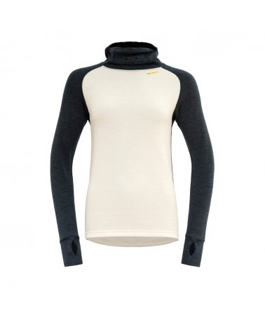 Dámské termoizolační merino triko s kapucí Devold Expedition Merino Silk Hoodie
