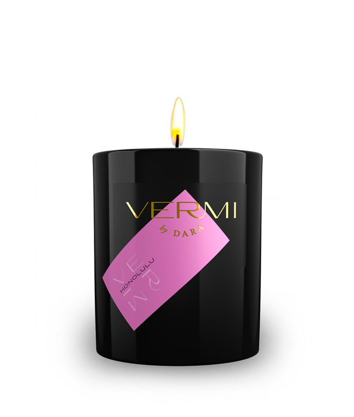 VERMI by Dara Rolins – vonná svíčka Honolulu