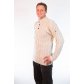 Norský vlněný svetr se stojáčkem na knoflíky Devold Nansen Rib Knit