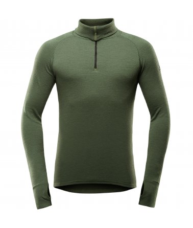 Pánské dvouvrstvé Merino tričko s rolákem na zip Devold Expedition