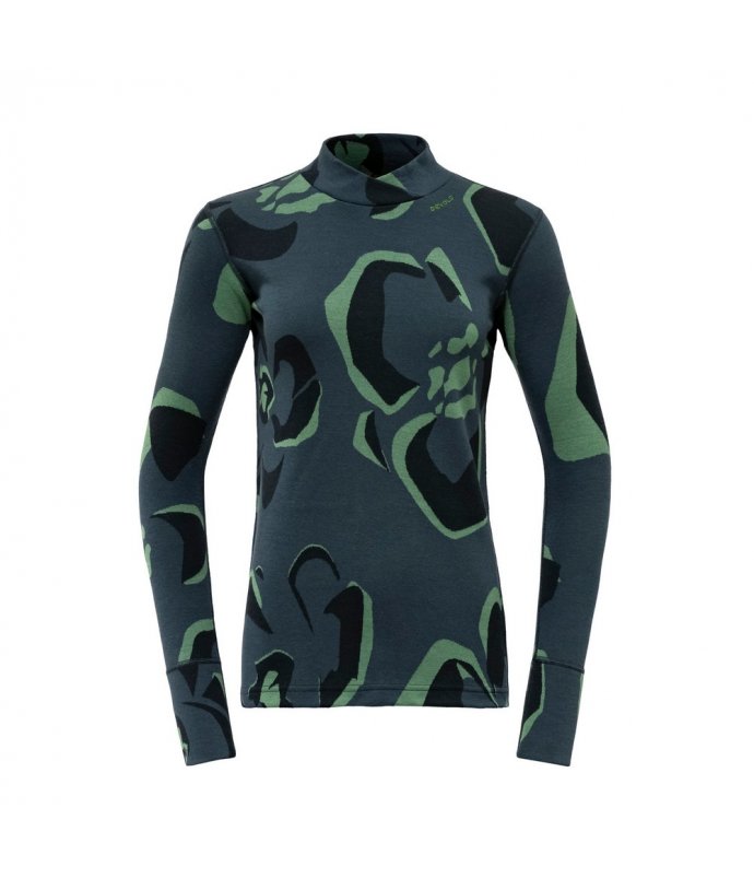 Camoflower Merino 230 dámské tričko s dlouhým rukávem