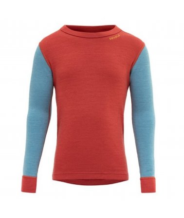 Dětské termoizolační merino triko Devold Expedition Merino Silk Shirt