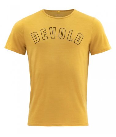 Pánské merino tričko Devold Logo