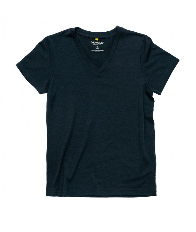 Dámské merino tričko Devold Premium V-neck