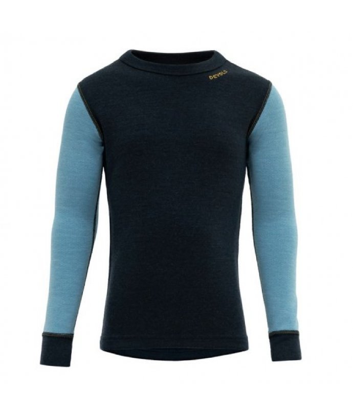 Dětské termoizolační merino triko Devold Expedition Merino Silk Shirt