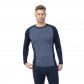 Pánské technické triko s merino vlnou Bergans Inner:Dual Long Sleeve