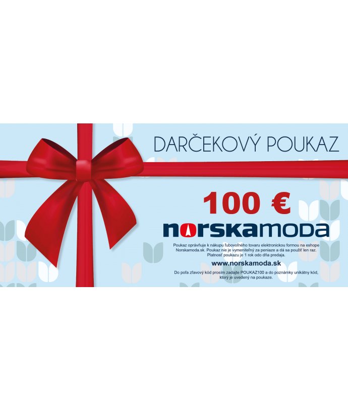 DARČEKOVÝ POUKAZ 100 EUR