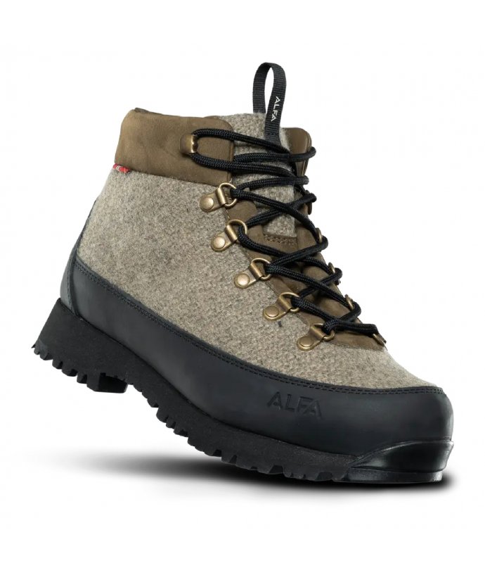 Dámské vodoodpudivé, hřejivé vlněné boty s Vibram® Alfa Stad
